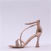 Una Healy Centrefold Rear Zip High Heel - Rose Gold